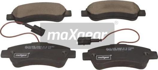 Maxgear 19-3055 - Jarrupala, levyjarru inparts.fi