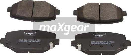 Maxgear 19-3034 - Jarrupala, levyjarru inparts.fi