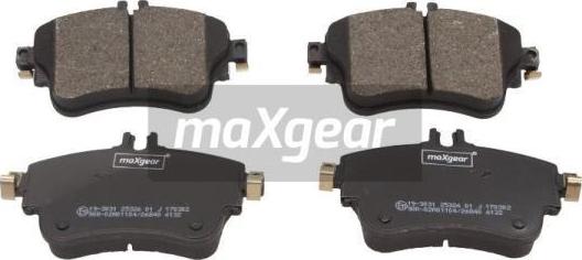 Maxgear 19-3031 - Jarrupala, levyjarru inparts.fi