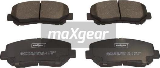 Maxgear 19-3038 - Jarrupala, levyjarru inparts.fi