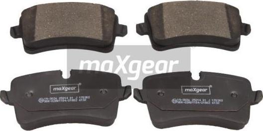 Maxgear 19-3026 - Jarrupala, levyjarru inparts.fi