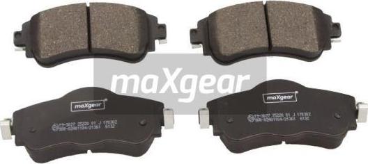 Maxgear 19-3027 - Jarrupala, levyjarru inparts.fi