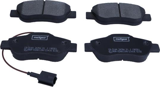 Maxgear 19-3144 - Jarrupala, levyjarru inparts.fi