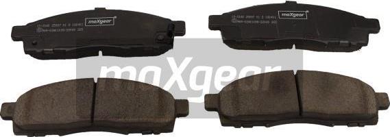 Maxgear 19-3160 - Jarrupala, levyjarru inparts.fi