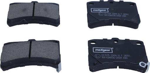 Maxgear 19-3135 - Jarrupala, levyjarru inparts.fi