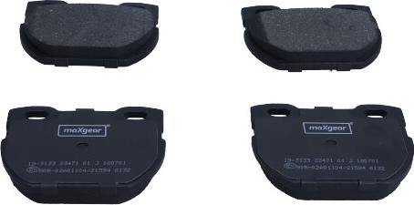 Maxgear 19-3133 - Jarrupala, levyjarru inparts.fi