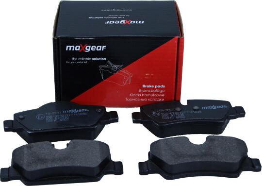 Maxgear 19-3887 - Jarrupala, levyjarru inparts.fi