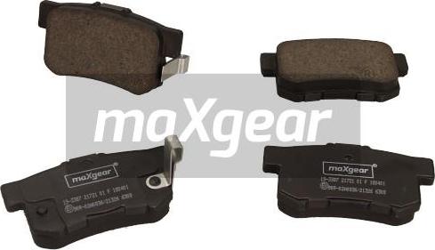 Maxgear 19-3387 - Jarrupala, levyjarru inparts.fi