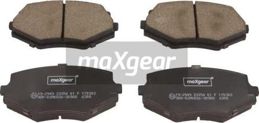 Maxgear 19-2949 - Jarrupala, levyjarru inparts.fi