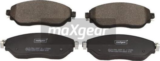 Maxgear 19-2944 - Jarrupala, levyjarru inparts.fi