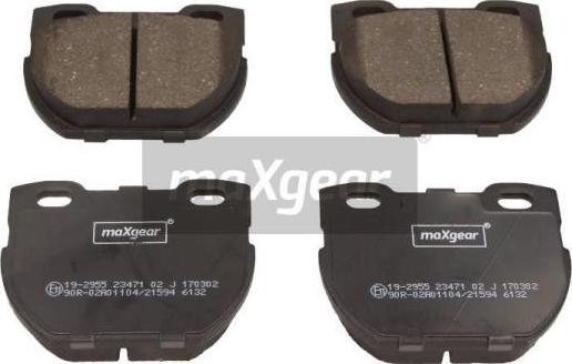 Maxgear 19-2955 - Jarrupala, levyjarru inparts.fi