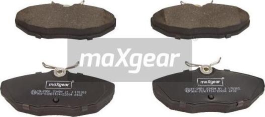 Maxgear 19-2951 - Jarrupala, levyjarru inparts.fi