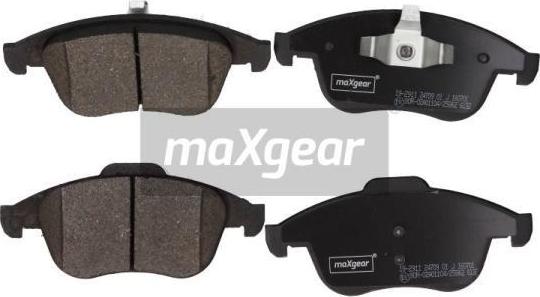 Maxgear 19-2911 - Jarrupala, levyjarru inparts.fi