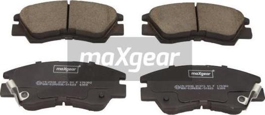 Maxgear 19-2938 - Jarrupala, levyjarru inparts.fi