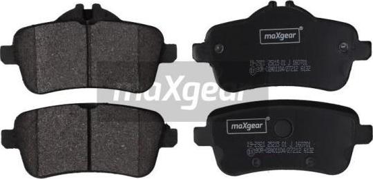 Maxgear 19-2921 - Jarrupala, levyjarru inparts.fi