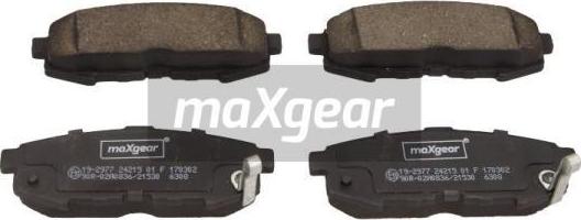 Maxgear 19-2977 - Jarrupala, levyjarru inparts.fi