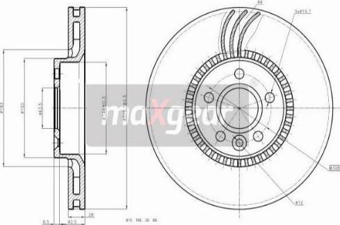 Maxgear 19-2429 - Jarrulevy inparts.fi