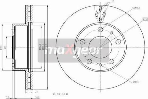 Maxgear 19-2001MAX - Jarrulevy inparts.fi