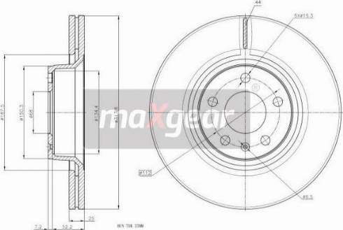 Maxgear 19-2021MAX - Jarrulevy inparts.fi