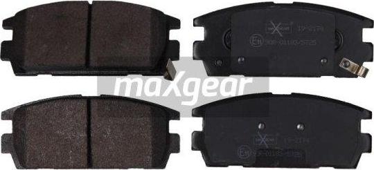 Maxgear 19-2174 - Jarrupala, levyjarru inparts.fi