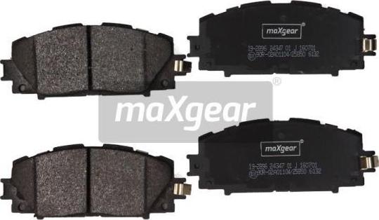 Maxgear 19-2896 - Jarrupala, levyjarru inparts.fi