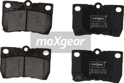 Maxgear 19-2893 - Jarrupala, levyjarru inparts.fi