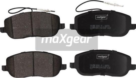 Maxgear 19-2892 - Jarrupala, levyjarru inparts.fi