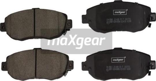 Maxgear 19-2861 - Jarrupala, levyjarru inparts.fi