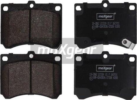 Maxgear 19-2862 - Jarrupala, levyjarru inparts.fi