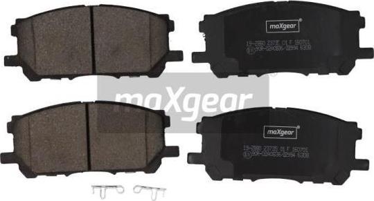 Maxgear 19-2880 - Jarrupala, levyjarru inparts.fi