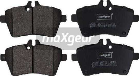 Maxgear 19-2887 - Jarrupala, levyjarru inparts.fi