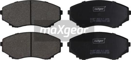 Maxgear 19-2877 - Jarrupala, levyjarru inparts.fi