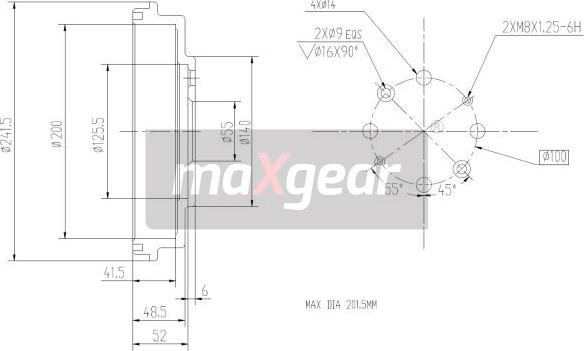 Maxgear 19-2313 - Jarrurumpu inparts.fi