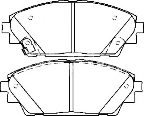 MAZDA BHY13328ZA - Jarrupala, levyjarru inparts.fi