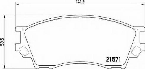 MAZDA TBY7-33-23Z - Jarrupala, levyjarru inparts.fi