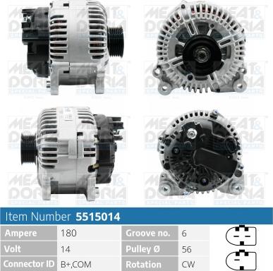 Meat & Doria 5515014 - Laturi inparts.fi