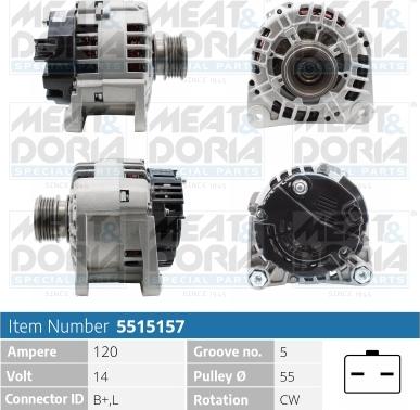 Meat & Doria 5515157 - Laturi inparts.fi