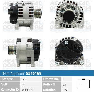 Meat & Doria 5515169 - Laturi inparts.fi