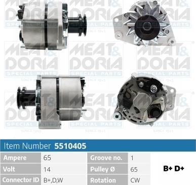 Meat & Doria 5510405 - Laturi inparts.fi