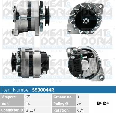 Meat & Doria 5530044R - Laturi inparts.fi