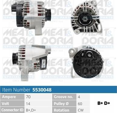 Meat & Doria 5530048 - Laturi inparts.fi