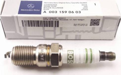 Mercedes-Benz A 003 159 06 03 - Sytytystulppa inparts.fi