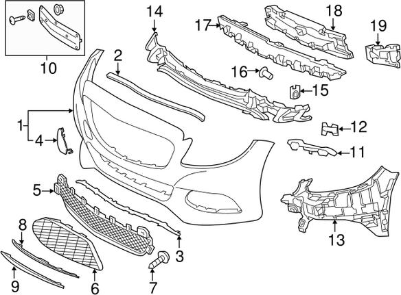 Mercedes-Benz A2058800340649999 - Puskuri inparts.fi