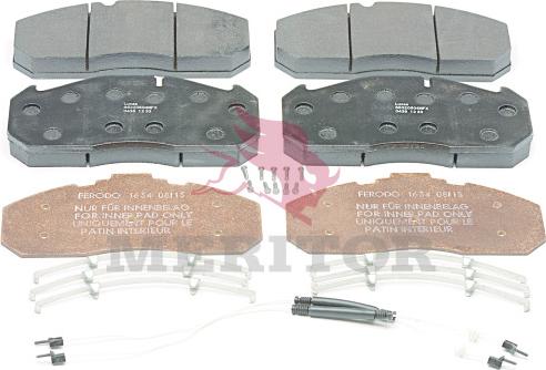 Meritor MDP5017 - Jarrupala, levyjarru inparts.fi