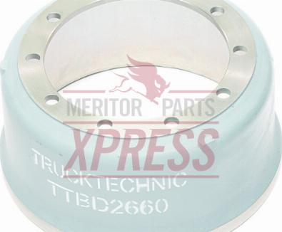 Meritor TTBD2552 - Jarrurumpu inparts.fi