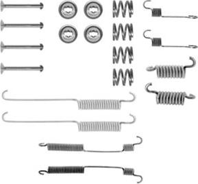 Metelli 9046 - Tarvikesarja, jarrukengät inparts.fi