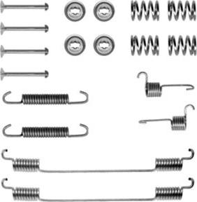 Metelli 9042 - Tarvikesarja, jarrukengät inparts.fi