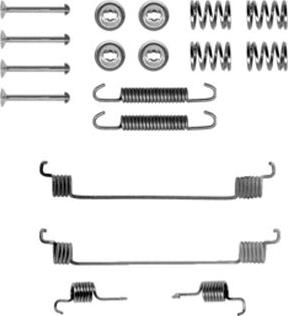 Metelli 9056 - Tarvikesarja, jarrukengät inparts.fi