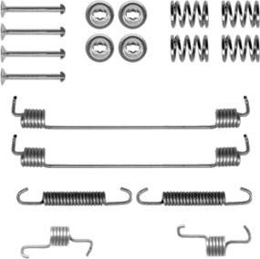 Metelli 9066 - Tarvikesarja, jarrukengät inparts.fi