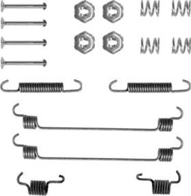 Metelli 9034 - Tarvikesarja, jarrukengät inparts.fi